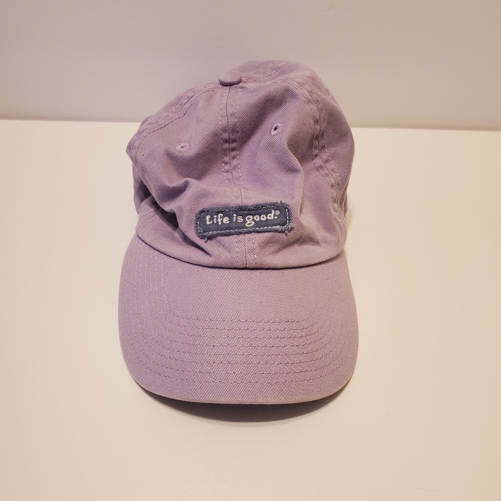 Life is Good Purple Baseball Hat